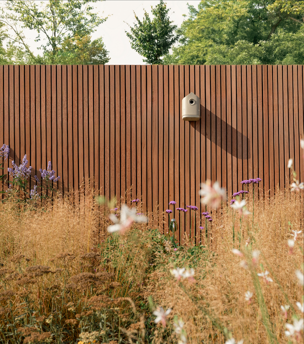 cosy bird house 18cm beige seta